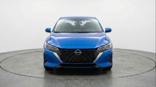 Electric Blue Metallic 2025 Nissan Sentra SV