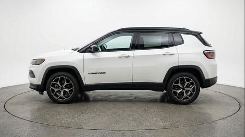 Bright White Clearcoat 2025 Jeep Compass Limited