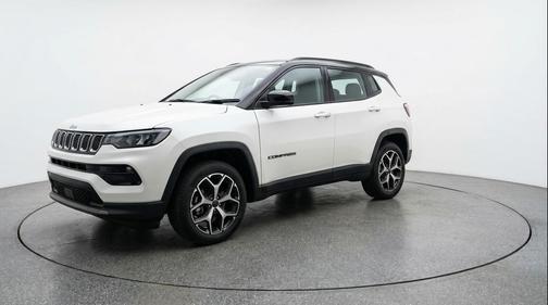 Bright White Clearcoat 2025 Jeep Compass Limited