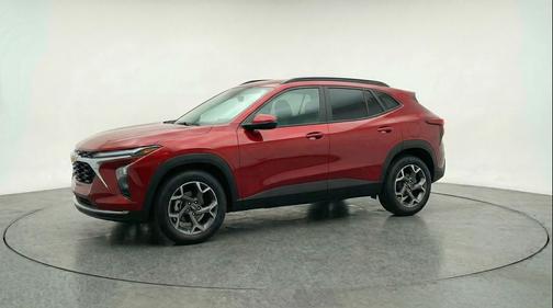 Crimson Metallic 2025 Chevrolet Trax LT