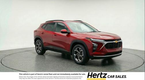 Crimson Metallic 2025 Chevrolet Trax LT