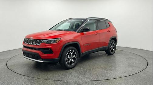 Red Hot Pearlcoat 2025 Jeep Compass Limited