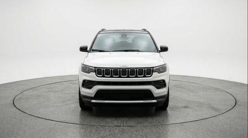 Bright White Clearcoat 2025 Jeep Compass Limited