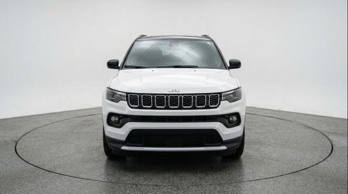 Bright White Clearcoat 2025 Jeep Compass Limited