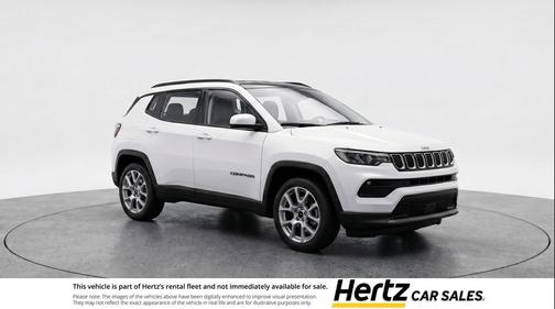 Bright White Clearcoat 2025 Jeep Compass Limited