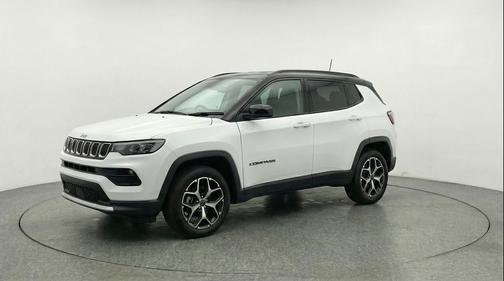 Bright White Clearcoat 2025 Jeep Compass Limited