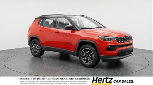 Red Hot Pearlcoat 2025 Jeep Compass Trailhawk