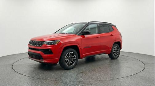 Red Hot Pearlcoat 2025 Jeep Compass Trailhawk