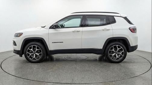 Bright White Clearcoat 2025 Jeep Compass Limited