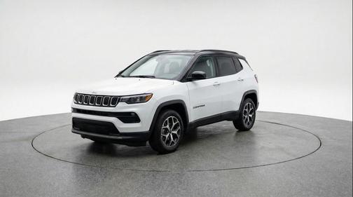 Bright White Clearcoat 2025 Jeep Compass Limited