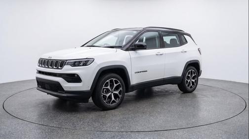 Bright White Clearcoat 2025 Jeep Compass Limited