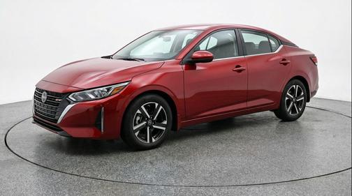 Rosewood Metallic 2025 Nissan Sentra SV