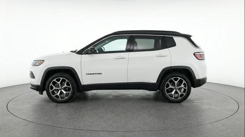 Bright White Clearcoat 2025 Jeep Compass Limited