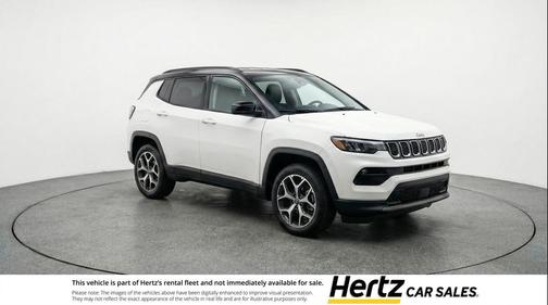 Bright White Clearcoat 2025 Jeep Compass Limited