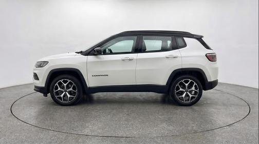 Bright White Clearcoat 2025 Jeep Compass Limited