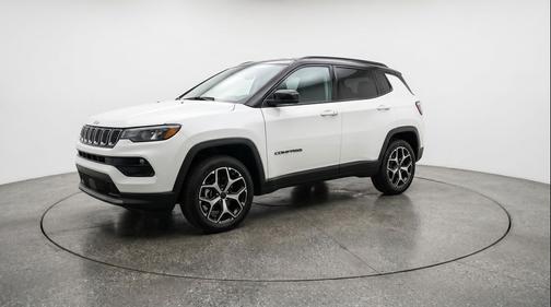 Bright White Clearcoat 2025 Jeep Compass Limited
