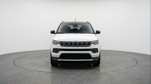 Bright White Clearcoat 2025 Jeep Compass Limited