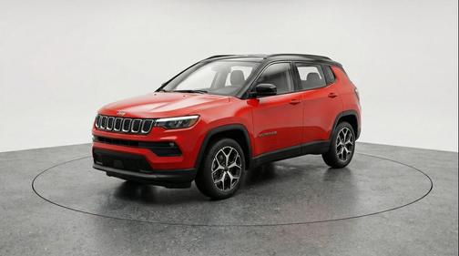 Red Hot Pearlcoat 2025 Jeep Compass Limited