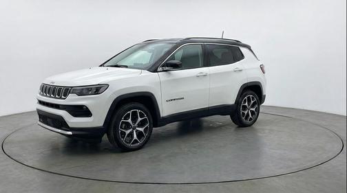 Bright White Clearcoat 2025 Jeep Compass Limited