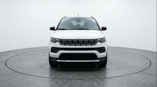 Bright White Clearcoat 2025 Jeep Compass Limited