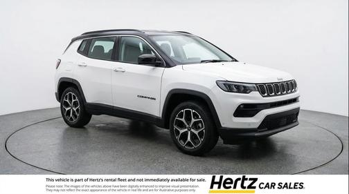 Bright White Clearcoat 2025 Jeep Compass Limited