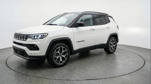 Bright White Clearcoat 2025 Jeep Compass Limited