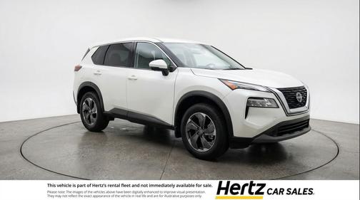 Everest White Pearl Tricoat 2025 Nissan Rogue SV
