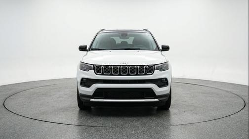 Bright White Clearcoat 2025 Jeep Compass Limited