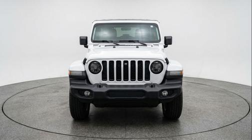 Bright White Clearcoat 2025 Jeep Wrangler Sport S