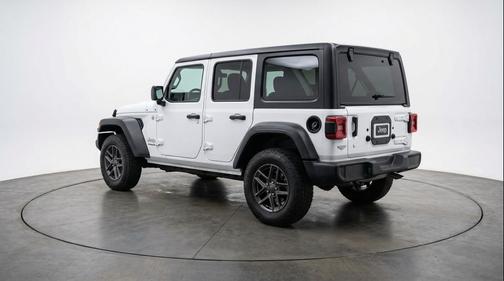 Bright White Clearcoat 2025 Jeep Wrangler Sport S