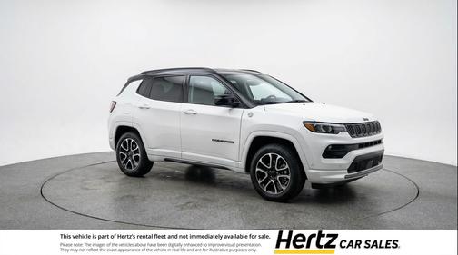 Bright White Clearcoat 2025 Jeep Compass Trailhawk