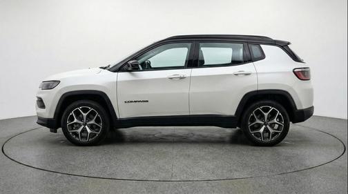 Bright White Clearcoat 2025 Jeep Compass Limited
