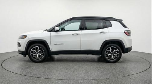 Bright White Clearcoat 2025 Jeep Compass Limited