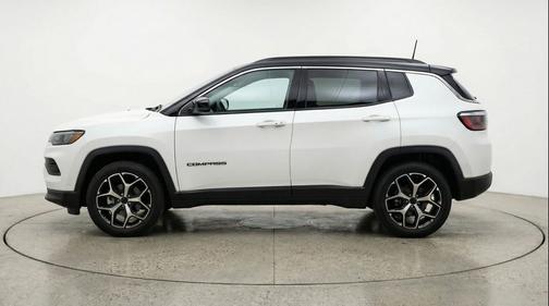 Bright White Clearcoat 2025 Jeep Compass Limited