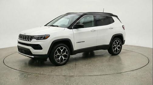 Bright White Clearcoat 2025 Jeep Compass Limited