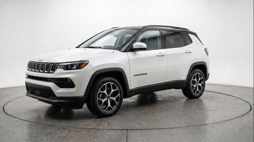 Bright White Clearcoat 2025 Jeep Compass Limited