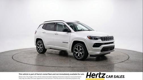 Bright White Clearcoat 2025 Jeep Compass Limited