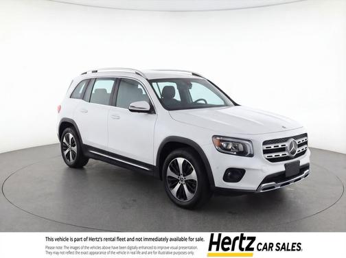 Polar White 2025 Mercedes-Benz GLB 250 4MATIC