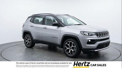 Silver Zynith Metallic Clearcoat 2025 Jeep Compass Limited