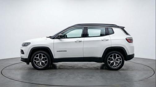 Bright White Clearcoat 2025 Jeep Compass Limited