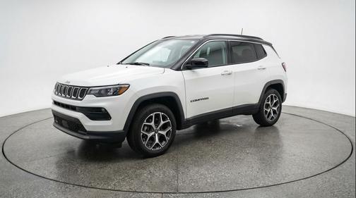 Bright White Clearcoat 2025 Jeep Compass Limited