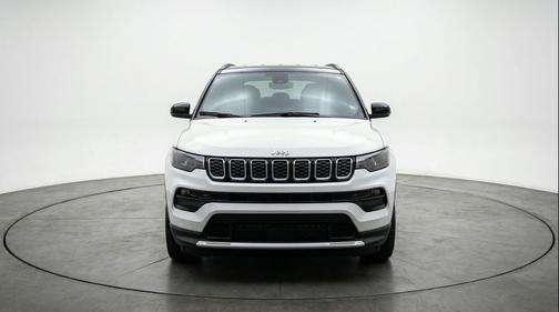 Bright White Clearcoat 2025 Jeep Compass Limited