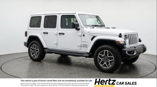 Bright White Clearcoat 2025 Jeep Wrangler 4-Door Sahara 4x4