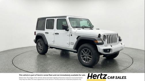 Bright White Clearcoat 2025 Jeep Wrangler Sport S