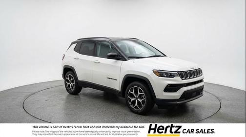 White 2025 Jeep Compass Limited