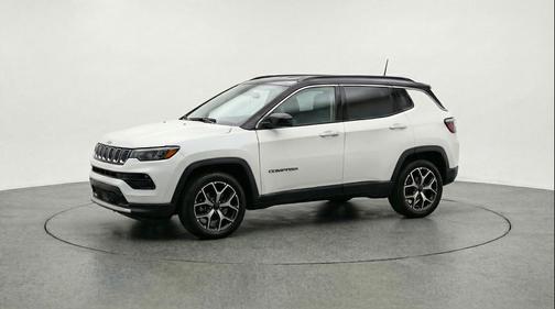 Bright White Clearcoat 2025 Jeep Compass Limited