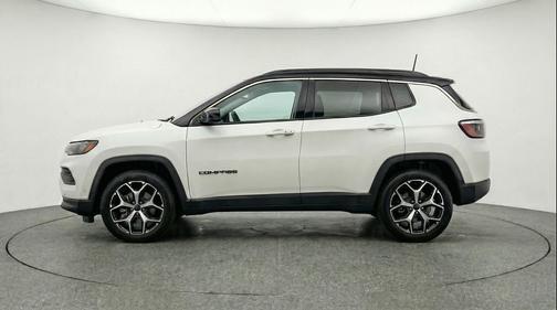 Bright White Clearcoat 2025 Jeep Compass Limited