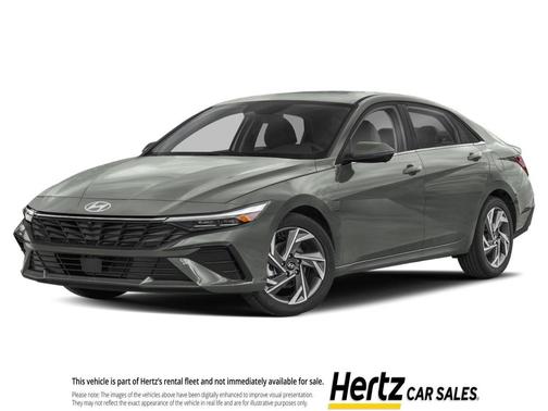 Amazon Gray 2025 Hyundai ELANTRA Limited