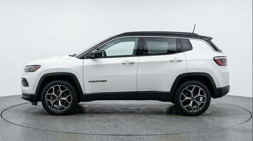 Bright White Clearcoat 2025 Jeep Compass Limited