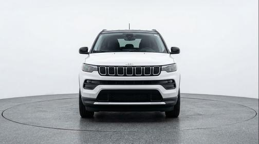 Bright White Clearcoat 2025 Jeep Compass Limited